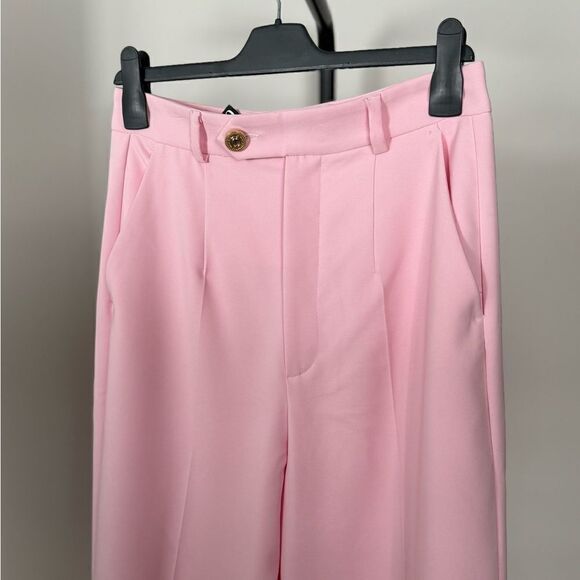 ⭕️ VERSACE JEANS Pants Palazzo Pink Long Tall
